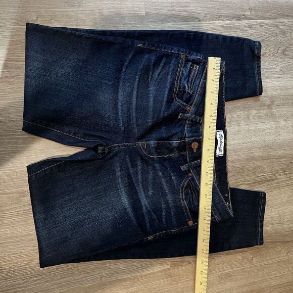 Madewell Skinny Skinny Jeans Size 28 Dark Wash Cotton Blend - Picture 10 of 13
